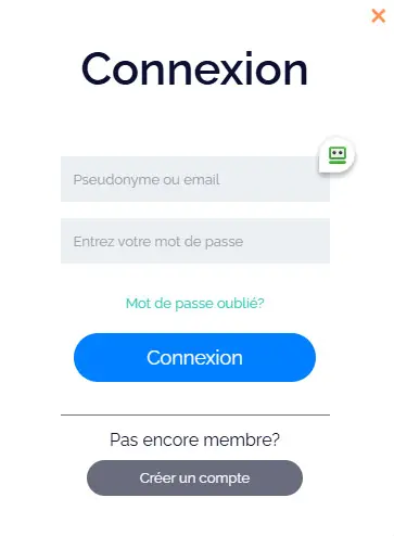 Connexion des membres du Spin Granny Casino