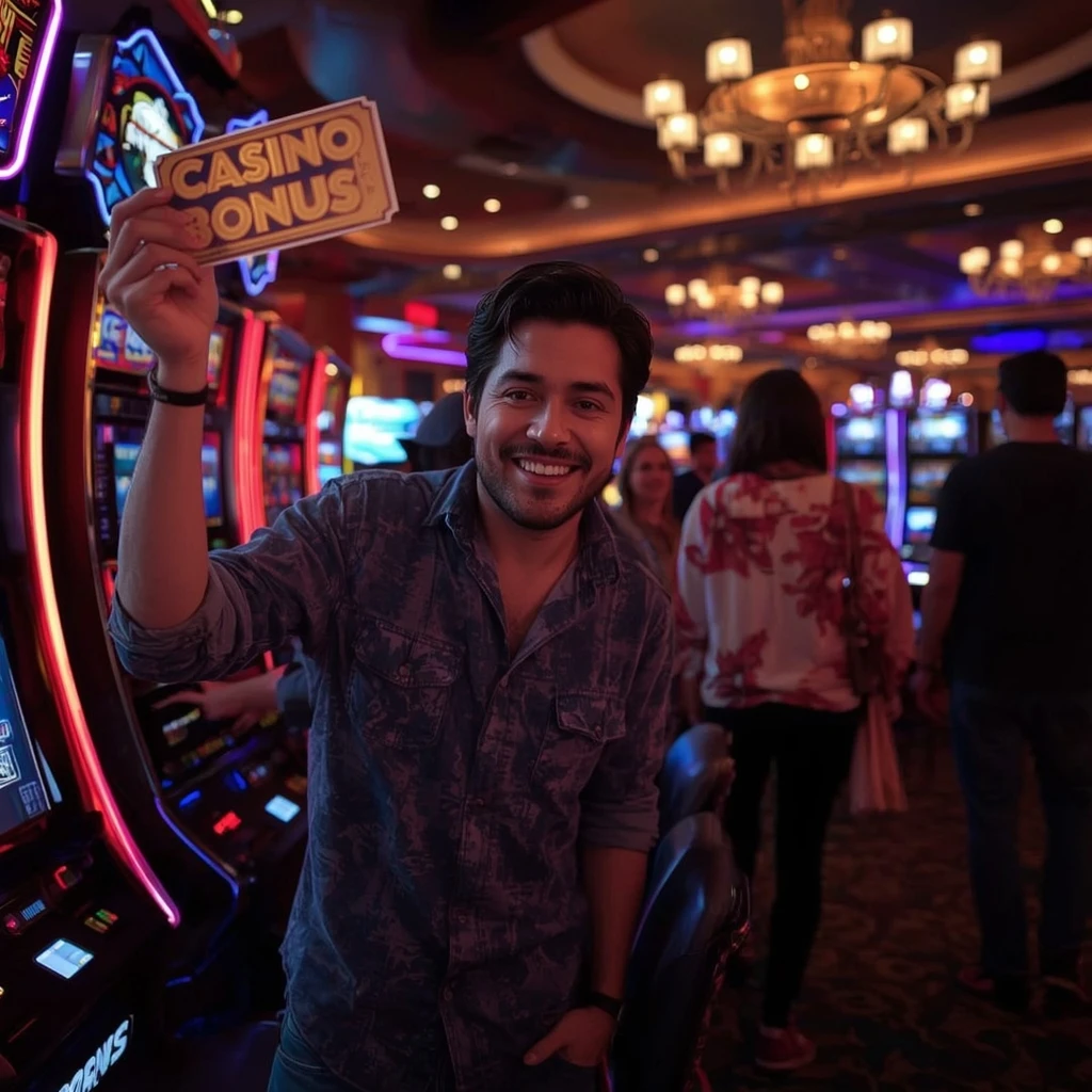 personne tenant un bonus Spin Granny Casino